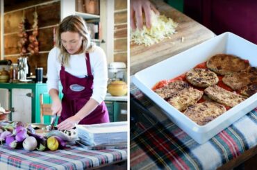 Every bit of food matters: preserving and cooking eggplant on the homestead.