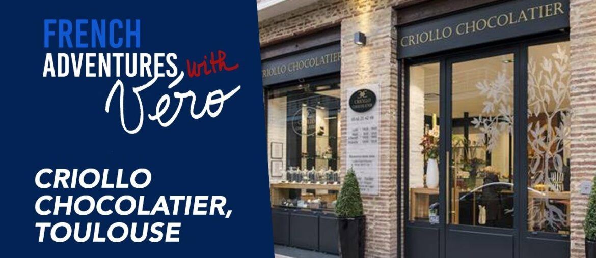 Criollo chocolatier, Toulouse, with a local tour guide Criollo chocolatier, Toulouse, with a local tour guide