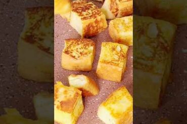 French Toast wo bhi bina eggs k #food #shorts