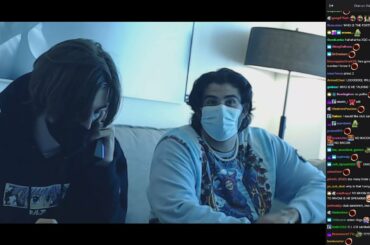 xQc ordering room service