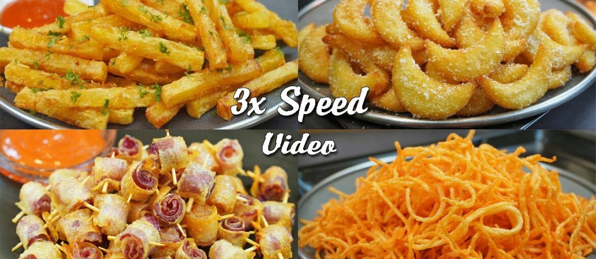 6 Simple and Quick Crispy French Fries Recipes ! Will delight the whole family ! 6 Potato Recipes ! 6 Simple and Quick Crispy French Fries Recipes ! Will delight the whole family ! 6 Potato Recipes !
