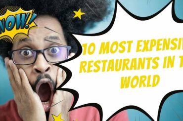 10 Most Expensive Restaurants in the world Amazing Foods TV