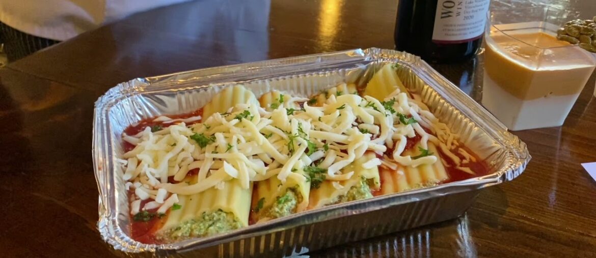 Wine & Dine with Wollersheim Bistro - Manicotti