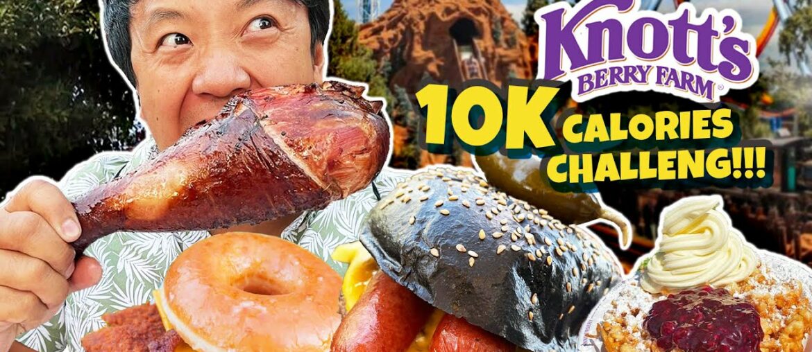 10,000 CALORIES CHALLENGE at Knott’s Berry Farm! Is The MEAL PASS Worth it? 10,000 CALORIES CHALLENGE at Knott’s Berry Farm! Is The MEAL PASS Worth it?