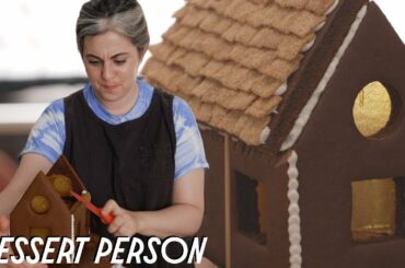 Claire Saffitz Attempts To Make Greatest Gingerbread House | Dessert Person