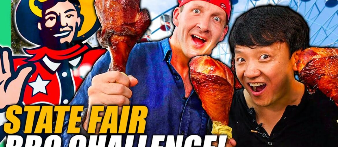 Texas BBQ CHALLENGE with Mike Chen!! Who Will Quit First??