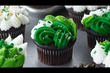 St. Paddy's Day Chocolate Mint Cupcakes