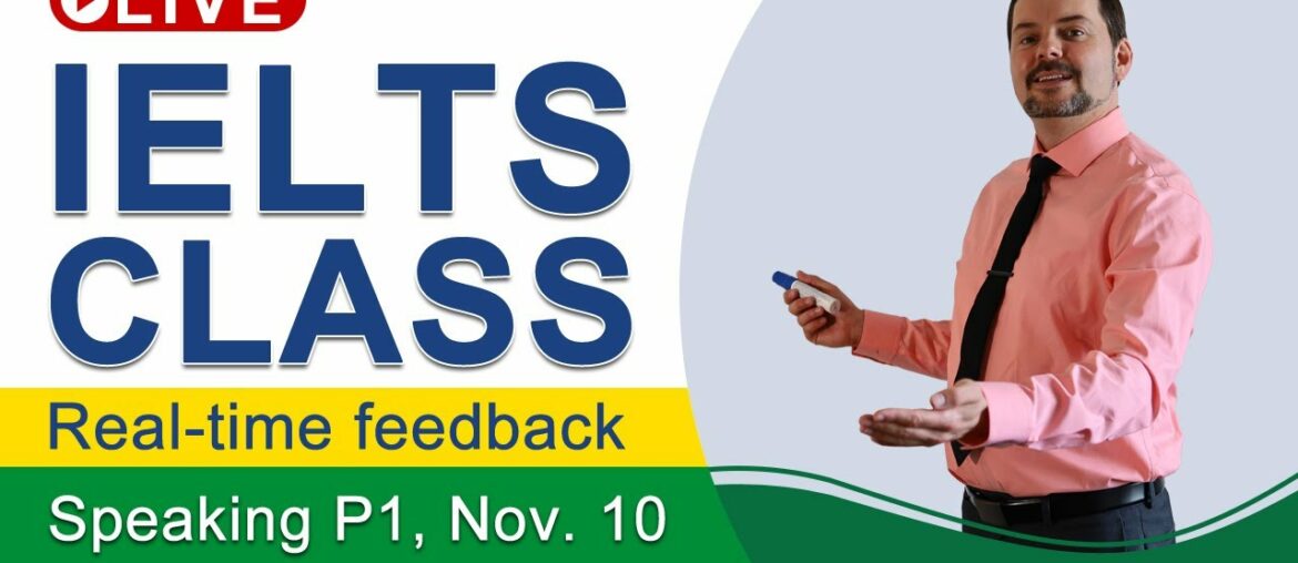 IELTS Live - Speaking Part 1 - Focus on Band 9 Results GE