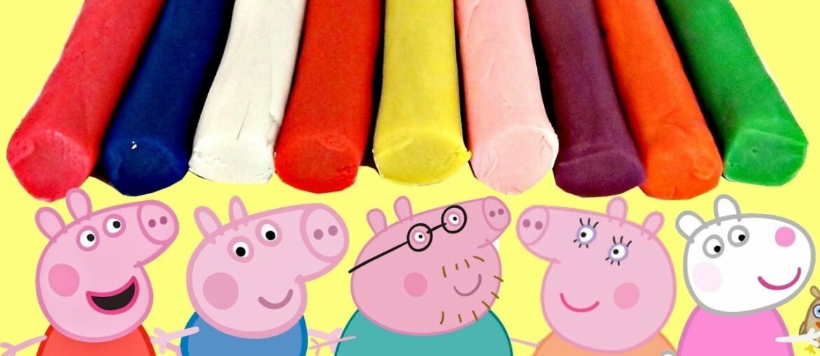 How to Make Play-doh Creations with Peppa Pig & Family using Cookie Cutters How to Make Play-doh Creations with Peppa Pig & Family using Cookie Cutters