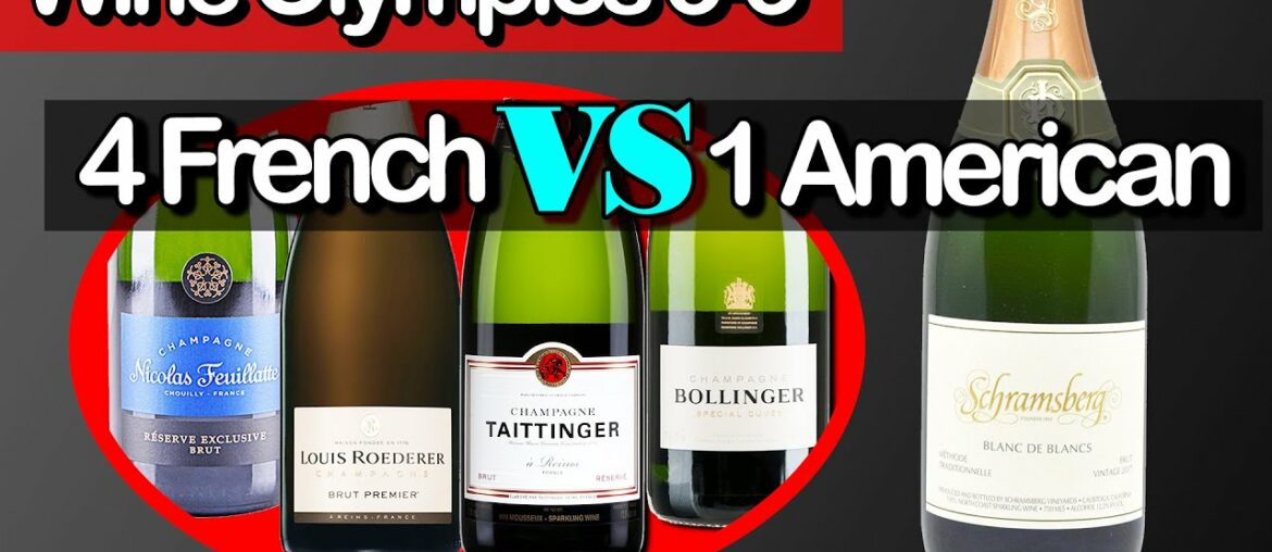 Can 1 American beat 4 French? Champagne VS American sparkling wine! Can 1 American beat 4 French? Champagne VS American sparkling wine!