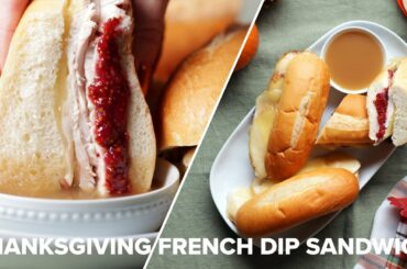 Thanksgiving French Dipped Sandwich