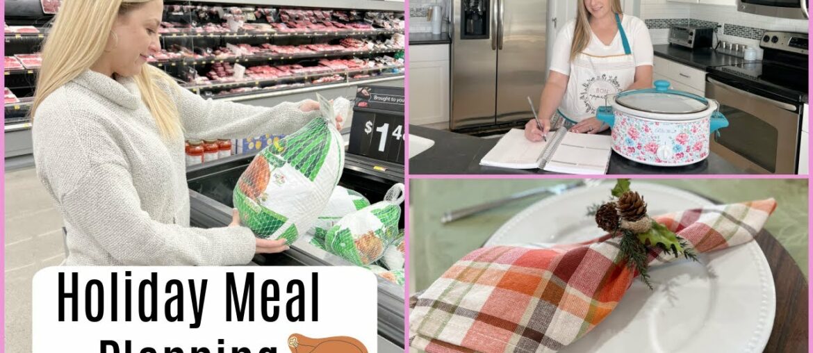 Holiday Dinner Plan With Me!! Thanksgiving & Friendsgiving Holiday Dinner Plan With Me!! Thanksgiving & Friendsgiving