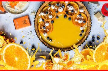 Classic French Orange Tart Recipe | Miniature Foods