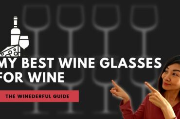 I tested FIVE types of wine glasses with wine, and the best wine glasses goes to...