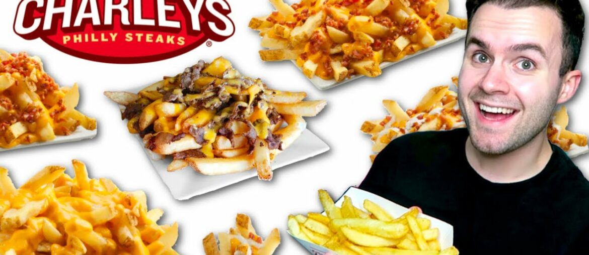 I tried Charleys Philly Steaks GOURMET FRIES! Full Menu Review! I tried Charleys Philly Steaks GOURMET FRIES! Full Menu Review!