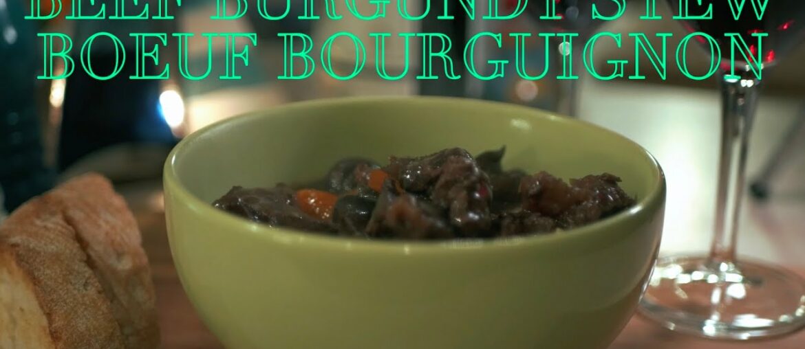 Easy 5 Step Beef Burgundy / Boeuf Bourguignon French Cuisine Stew Cooking Recipe Easy 5 Step Beef Burgundy / Boeuf Bourguignon French Cuisine Stew Cooking Recipe