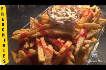 Crispy French Fries recipe with sarakhan ||Delhi Nights