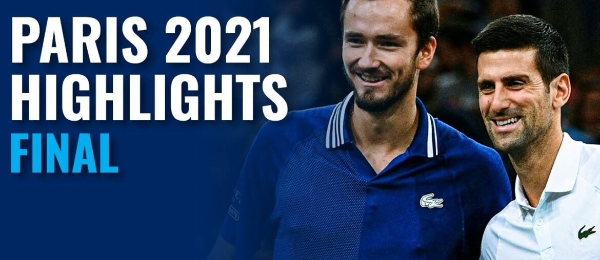 Novak Djokovic vs Daniil Medvedev For The Title | Paris Masters 2021 Final Highlights Novak Djokovic vs Daniil Medvedev For The Title | Paris Masters 2021 Final Highlights