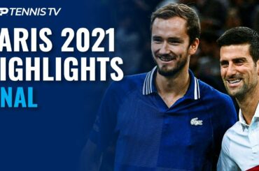 Novak Djokovic vs Daniil Medvedev For The Title | Paris Masters 2021 Final Highlights