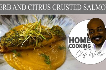Herb And Citrus Crusted Salmon