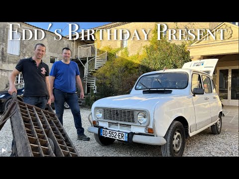 Edd's birthday present , Back to work at our Passion project Edd's birthday present , Back to work at our Passion project