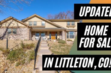 Updated French Manor Style Home for Sale in Littleton, Colorado!