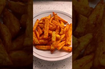 French Fries in air fryer | Air fryer recipes #shorts #tasty #easy #homemade #food