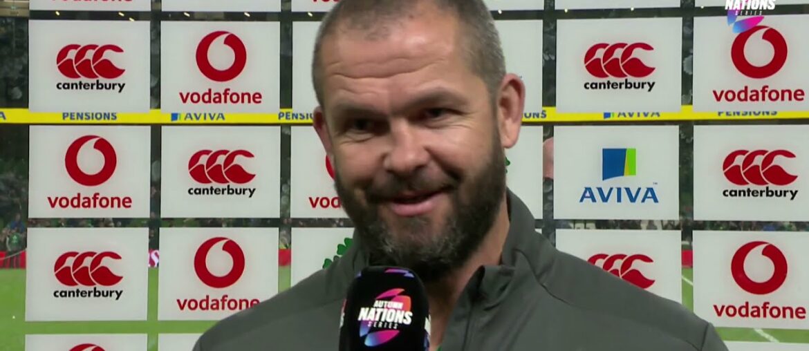 Farrell on Ireland's EPIC win over the All Blacks | Reaction