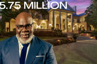 Bishop T.D. Jakes $5.75 Million White Rock Estate Water Front Ex Mansion Tour