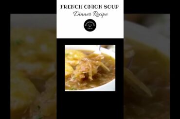 FRENCH ONION SOUP RECIPE | THE RECIPE BOX #SHORTS