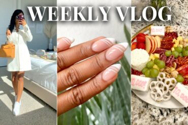 Weekly Vlog | Girl's Night Fun, New Nails, What's New in Target & Zara, & more | Beautifully Syndie
