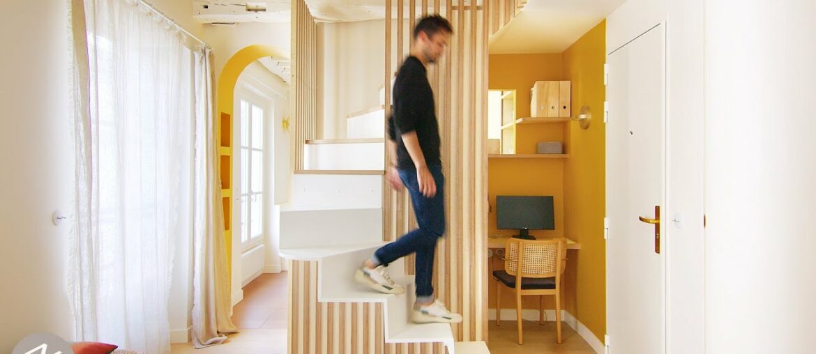 NEVER TOO SMALL Scandi Style Paris Small Apartment – 50sqm/538sqft NEVER TOO SMALL Scandi Style Paris Small Apartment - 50sqm/538sqft