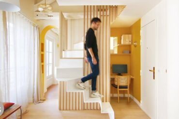 NEVER TOO SMALL Scandi Style Paris Small Apartment - 50sqm/538sqft