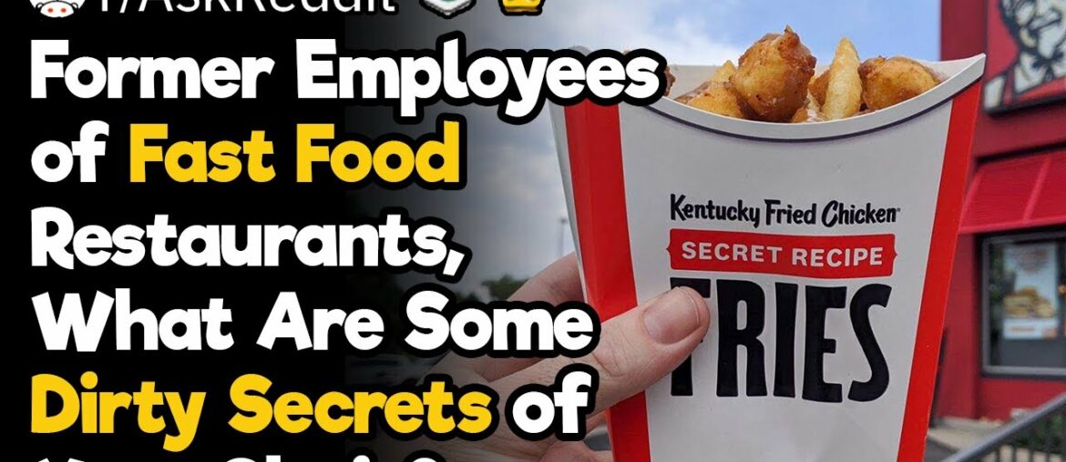 Fast Food Restaurants Dirty Secrets Fast Food Restaurants Dirty Secrets