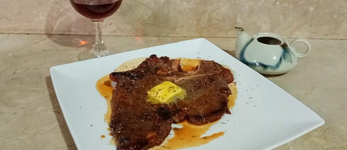 French Cooking Techniques "Steak with Red Wine sauce"