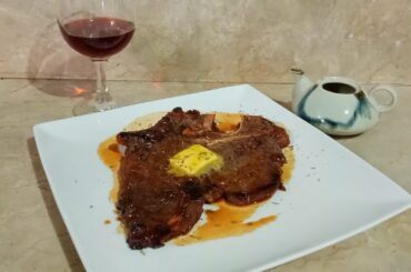 French Cooking Techniques "Steak with Red Wine sauce"