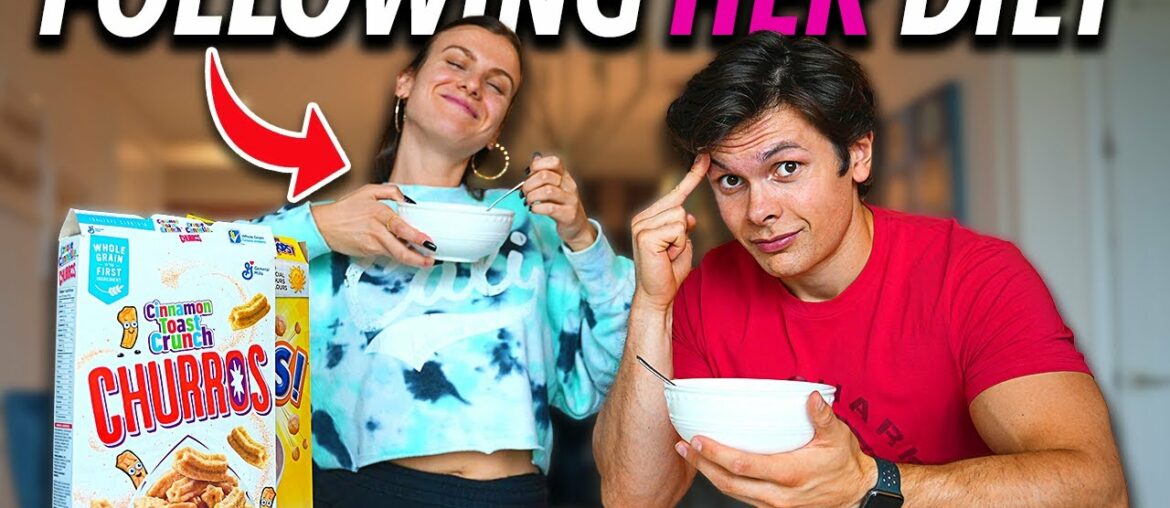 FOLLOWING MY GIRLFRIENDS DIET & TRAINING FOLLOWING MY GIRLFRIENDS DIET & TRAINING