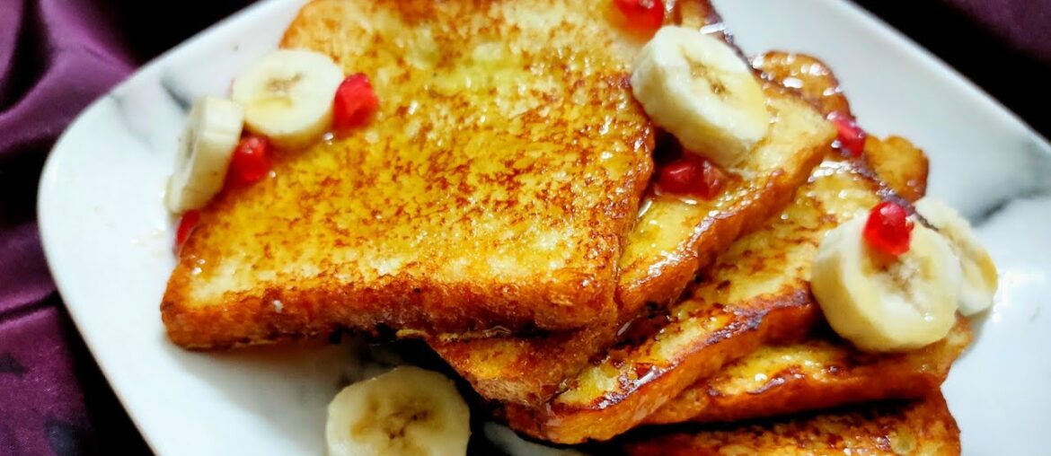 How to make French toast. Easy breakfast recipe. Healthy breakfast. French toast.