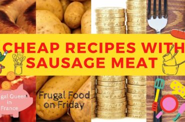 Cheap Recipes with Sausage Meat - A Mock Roast & A Pork in a Spicy Lemon Sauce #meatloaf #pork