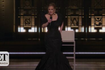 Adele Gets Emotional Performing For Son