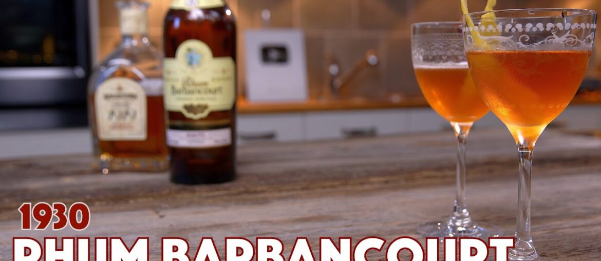 1930s Cocktail Rhum Barbancourt - Cocktails After Dark - Glen And Friends Cocktails