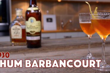1930s Cocktail Rhum Barbancourt - Cocktails After Dark - Glen And Friends Cocktails