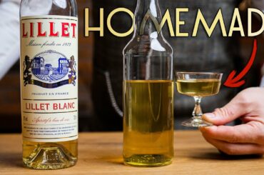 Don't Have Lillet? Make your own Homemade Bianco Vermouth