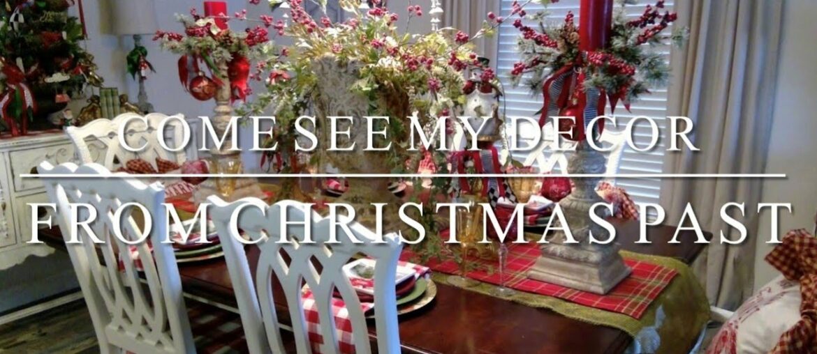 MY CHRISTMAS PAST DINING ROOM MY CHRISTMAS PAST DINING ROOM