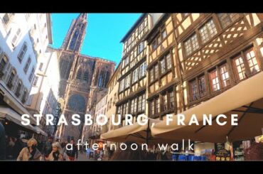 Virtual Walking Tour - Strasbourg, France #walkingtour #strasbourg