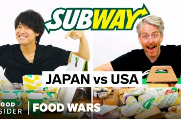 US vs Japan Subway | Food Wars