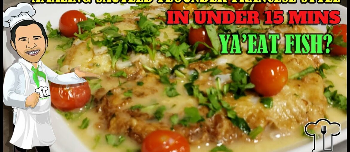 AMAZING AND QUICK SAUTEED FLOUNDER FRANCESE STYLE WITH ARUGULA AND TOMATO RECIPE – YA'EAT FISH? AMAZING AND QUICK SAUTEED FLOUNDER FRANCESE STYLE WITH ARUGULA AND TOMATO RECIPE - YA'EAT FISH?