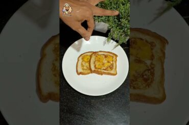 Simple and Easy Breakfast Recipe Banana French Toast #shorts #shortvideo