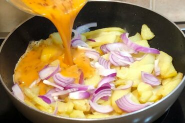 The best french fries and egg combination... I love this recipe