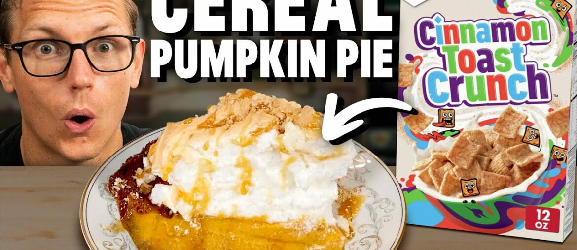 Cinnamon Toast Crunch Thanksgiving Pumpkin Pie Cinnamon Toast Crunch Thanksgiving Pumpkin Pie